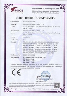 Certifications Certifications