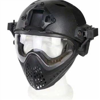 Anti Riot ķivere ar pilnu sejas aizsargstiķi