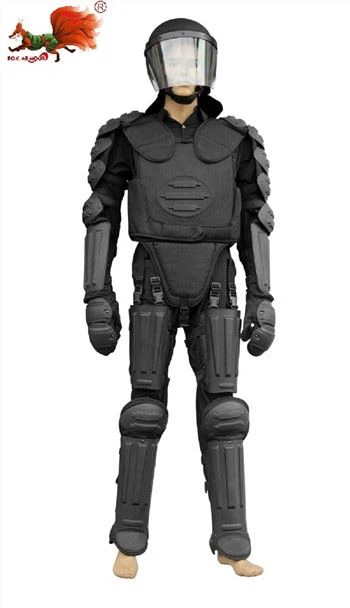 Pilna ķermeņa bruņu anti nemieru kostīms