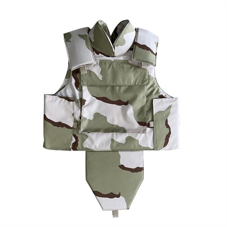 Militāri taktiska īpaša ložu necaurlaidīga veste ar kakla aizsargu