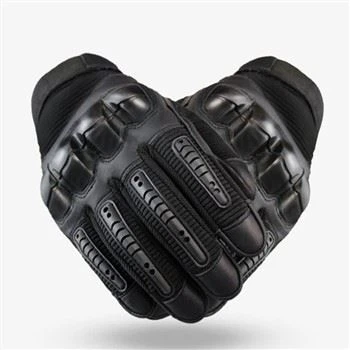 Melni taktiskie cimdi